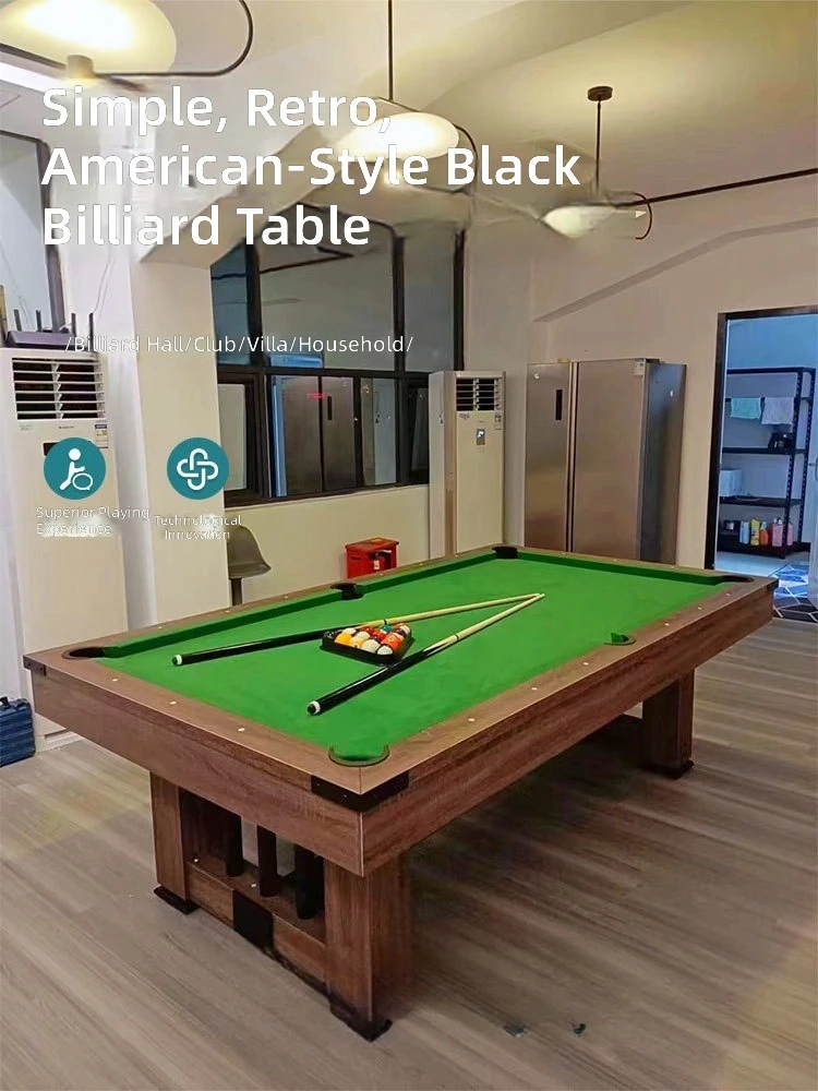 Snooker Table, 3 in 1 Pool Ping Pong Dining Table, Standard Size, Multi-Function, Home Commercial Use, Billiard Table