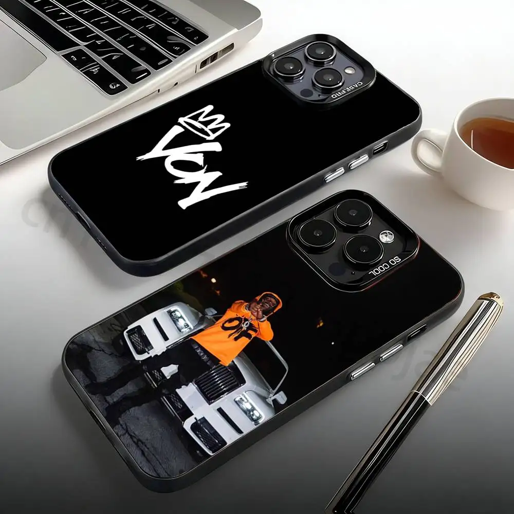 

Raper K-King Von Phone Case For iPhone 17,16,15,14,13,12,11,Pro,Max,Plus,Mini, Anti Fall Matte Hard Bumper