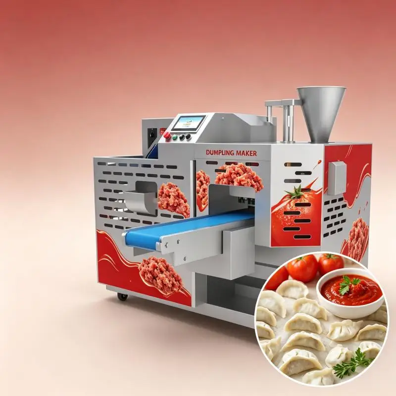 Automatic Dumpling Machine Commercial Wrapper Filling Forming Equipment for Restaurant Food Processing and Catering