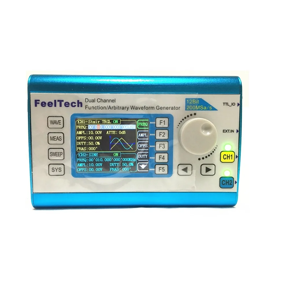 

FY6300 20MHz Dual Channel DDS Function Arbitrary Waveform signal Generator signal Source / Frequency Counting