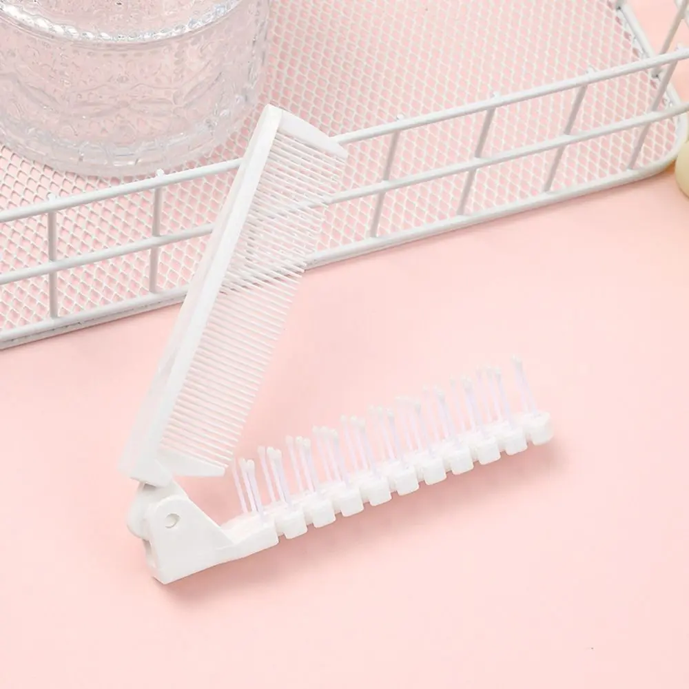 Hair Cutting Brush Folding Pocket Combs Hair Brush Double Head Hair Comb Hairdressing Tools Hair Styling Hairdressing Combs