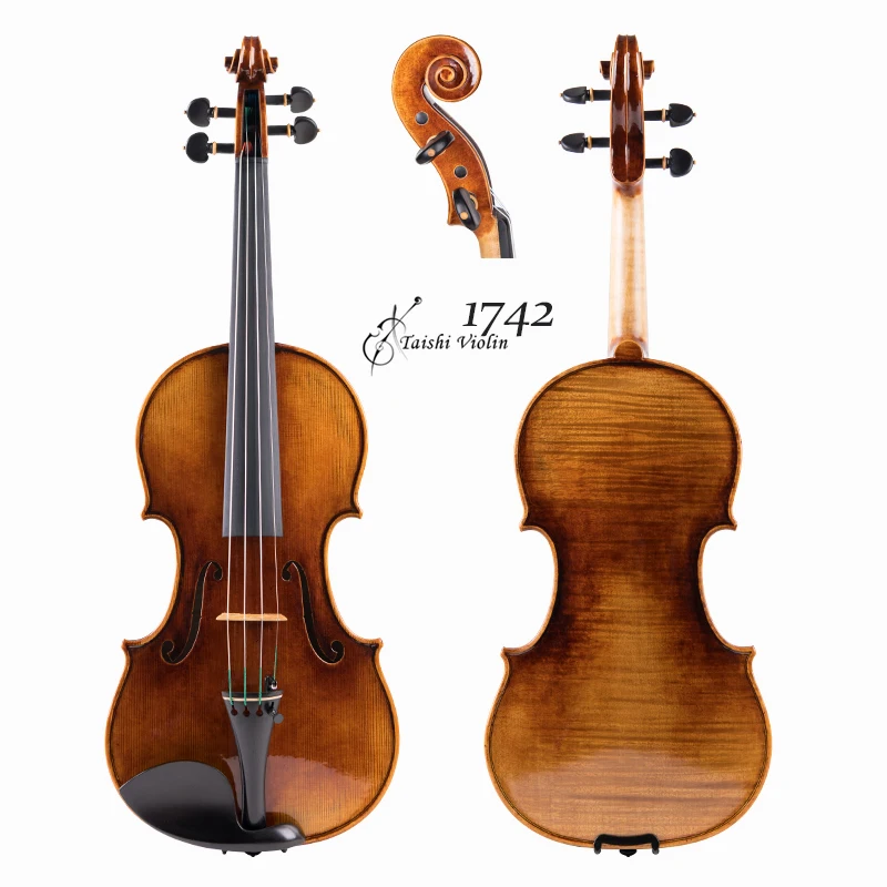 

Guarnere 1742 Handmade violins, natural tiger stripesviolin profesional guarnerius