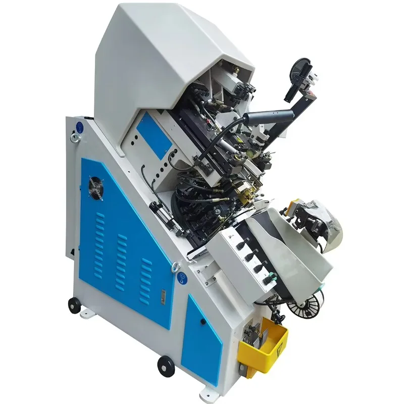New Products Shoe Making Machinery 9 Pincers Hydraulic Hot Sale  Automatic Shoe Toe Lasting Gluing Machine - view 4