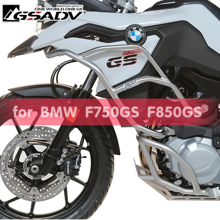 

Motorcycle Crash Bar Tank Guard Protector Engine Guard Tank Bumper Upper Lower Frame Fairing Protector for BMW F750GS F850GS