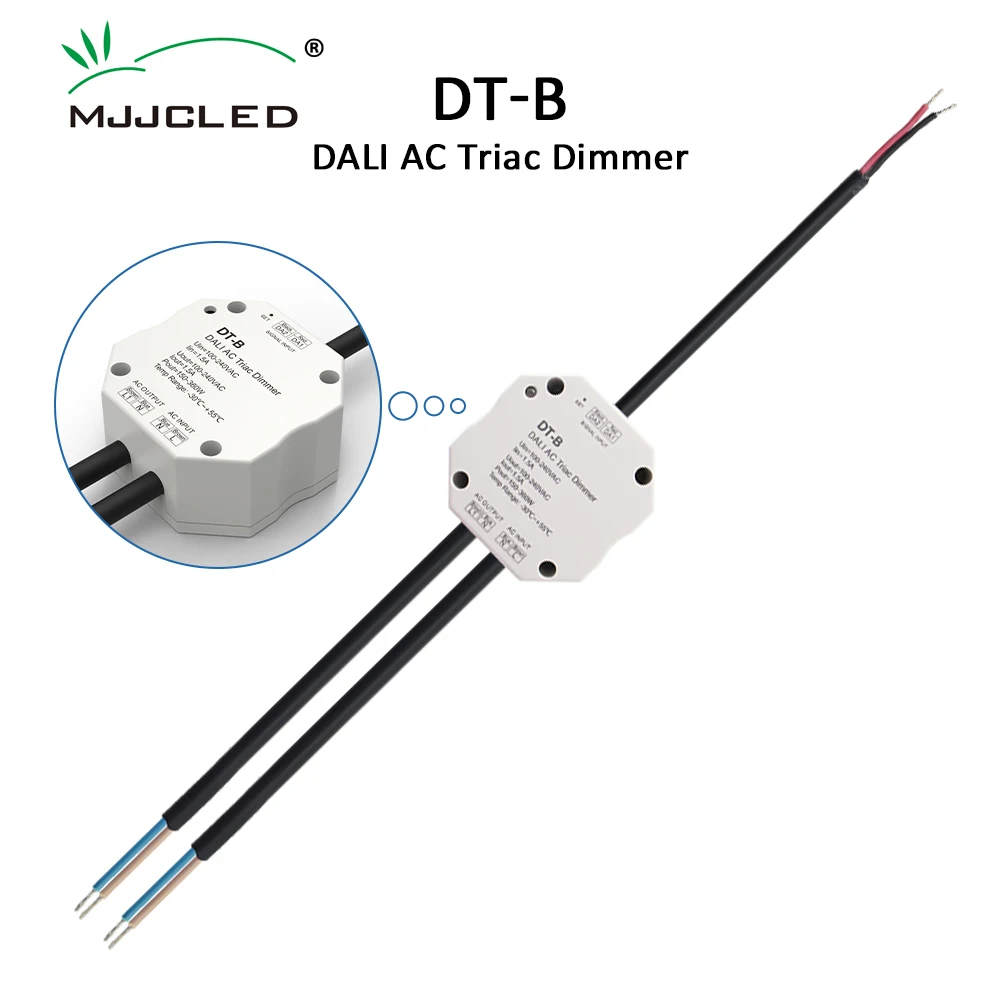 AC 220V 230V LED Triac DALI Trailing Edge Dimmer Switch 150W-360W Controller for Dimmable Incandescent Lighting HV Halogen Lamps