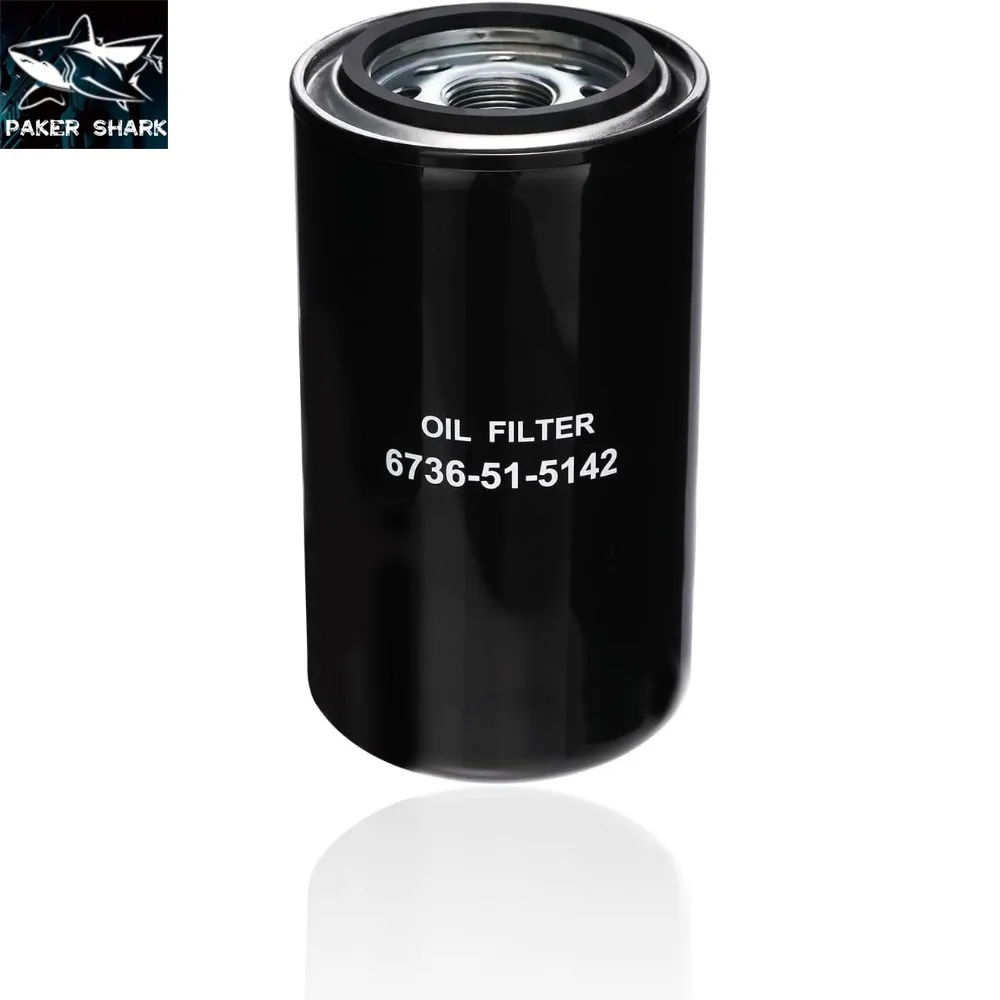 

6736-51-5142 Oil Filter For Komatsu D61EXI-23 WA320-7 PC290LC-10 PC220LL-8 PC200-6A PC180LC-6K 6735515143