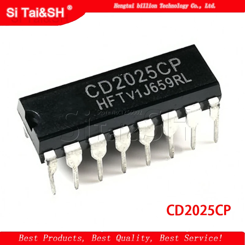 5PCS CD2025 CD2025CP YG2025 TEA2025 TEA2025B 2025 DIP - 16 IC New Wholesale