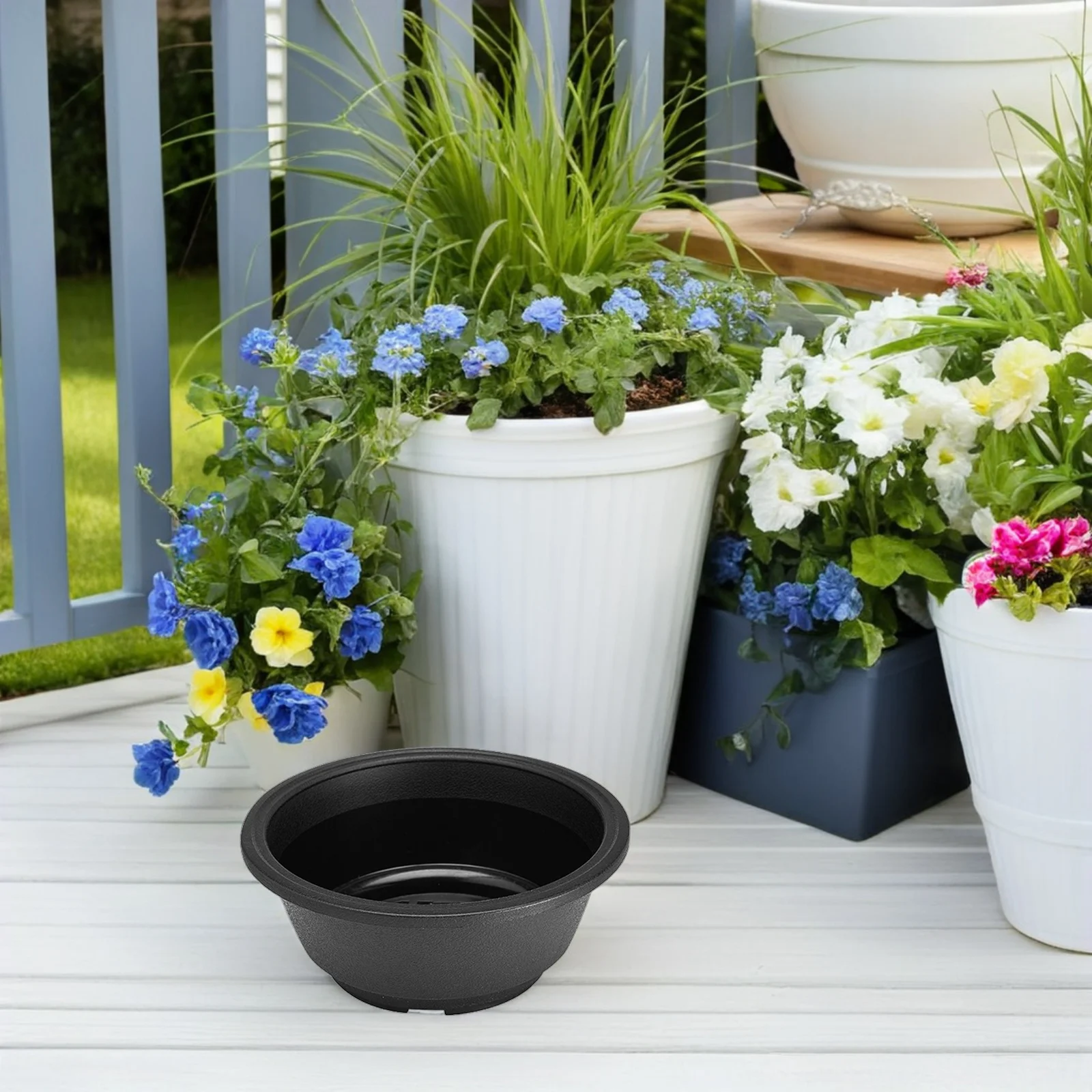 

Large Plastic Flower Pots for Indoor Succulent Combination Durable Planter Bonsai Containers Decoration Planting