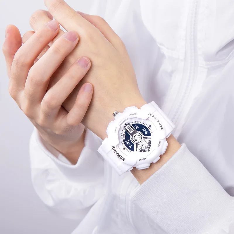 Orologi sportivi di moda uomo donna orologio digitale impermeabile sveglia luminosa orologio da polso elettronico per bambini bambini