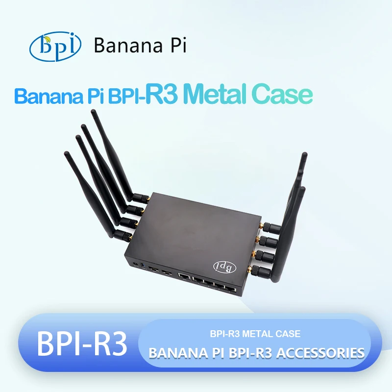 

Металлический корпус Banana Pi BPI-R3, совместимая плата маршрутизатора