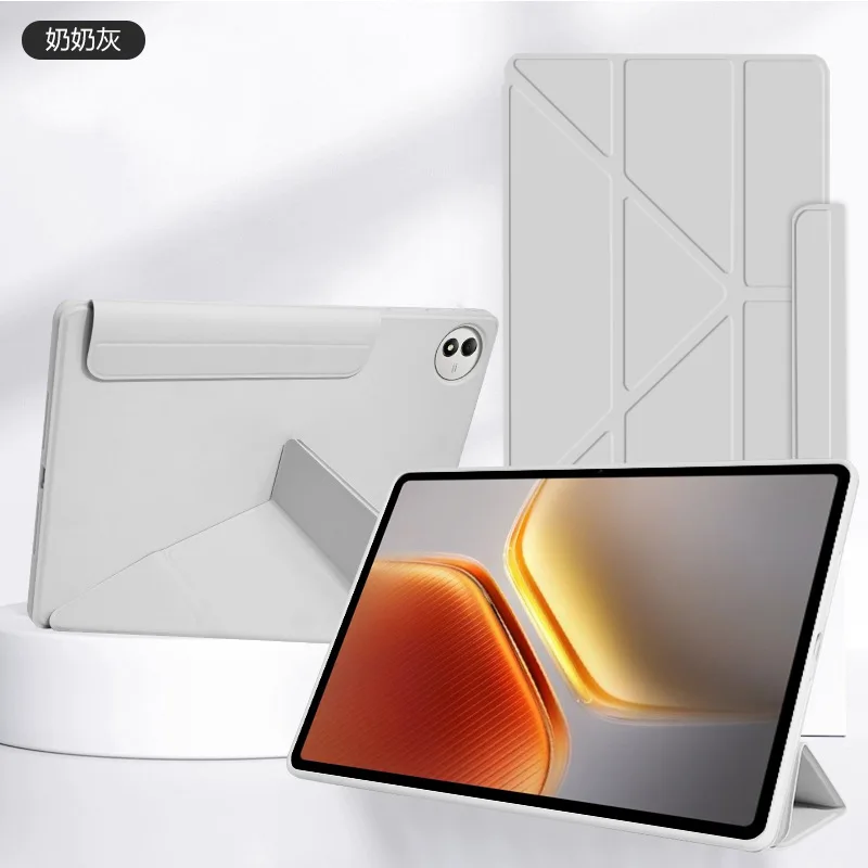 Étui pour iPad Air 3, iPad 7e, 8e et 9e génération, 10,2 pouces, avec couverture pliable en Y, fonction de réveil/veille automatique, coque de protection