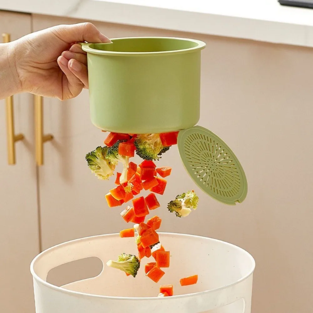 

Sink Hanging Strainer Basket Creative No Punching Openable Bottom Cover Detachable Sink Trash Catcher Kitchen Tool