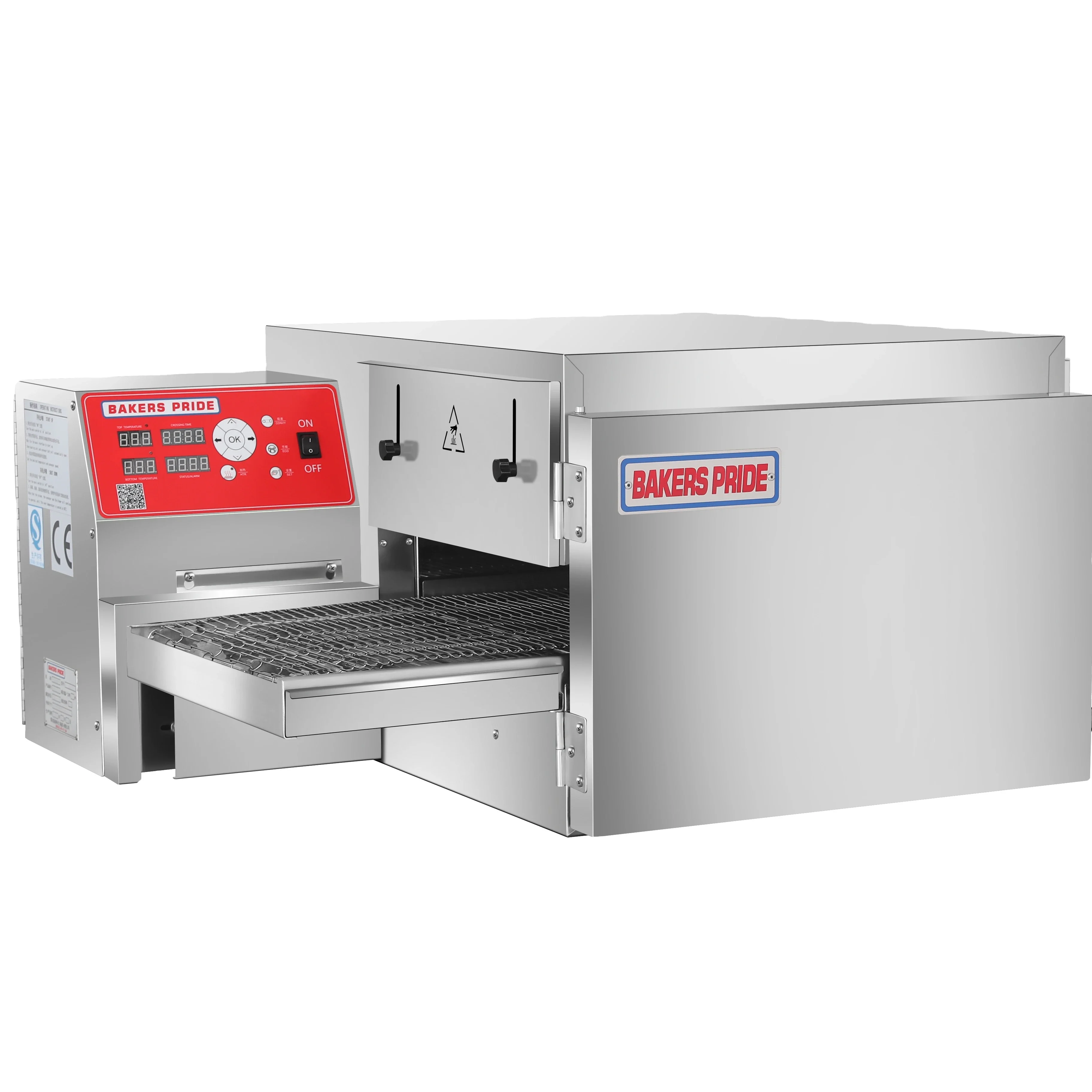 Factory Direct Commercial Freestanding Turkish Tunnel Built-in Conveyor Pizza Ovens