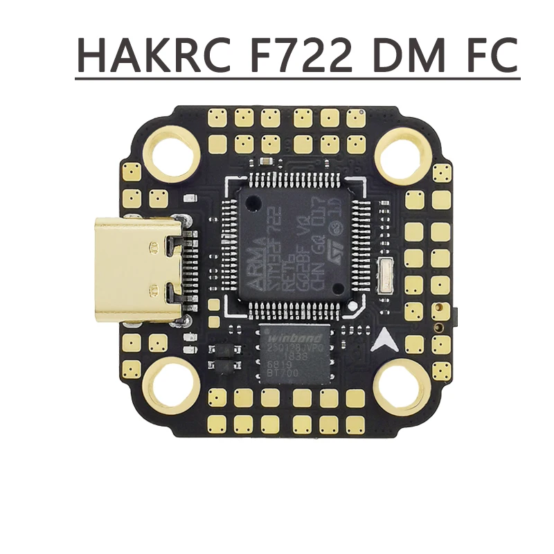 

HAKRC FC Flight Control F405 DM F4530D F722 DM F7230D 3-6S Dual BEC Built-in OSD 5V/3A 9V/2.5A MINI Flight Controller