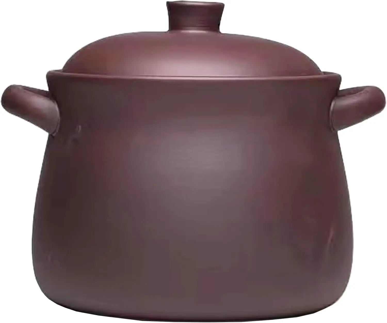 

Chinese Ceramic Cooking Pot, Zisha Unglazed Earthen Pot, Heat-Resistant Clay Pot Chinese Earthenware Cooking Pot for Baking Gril