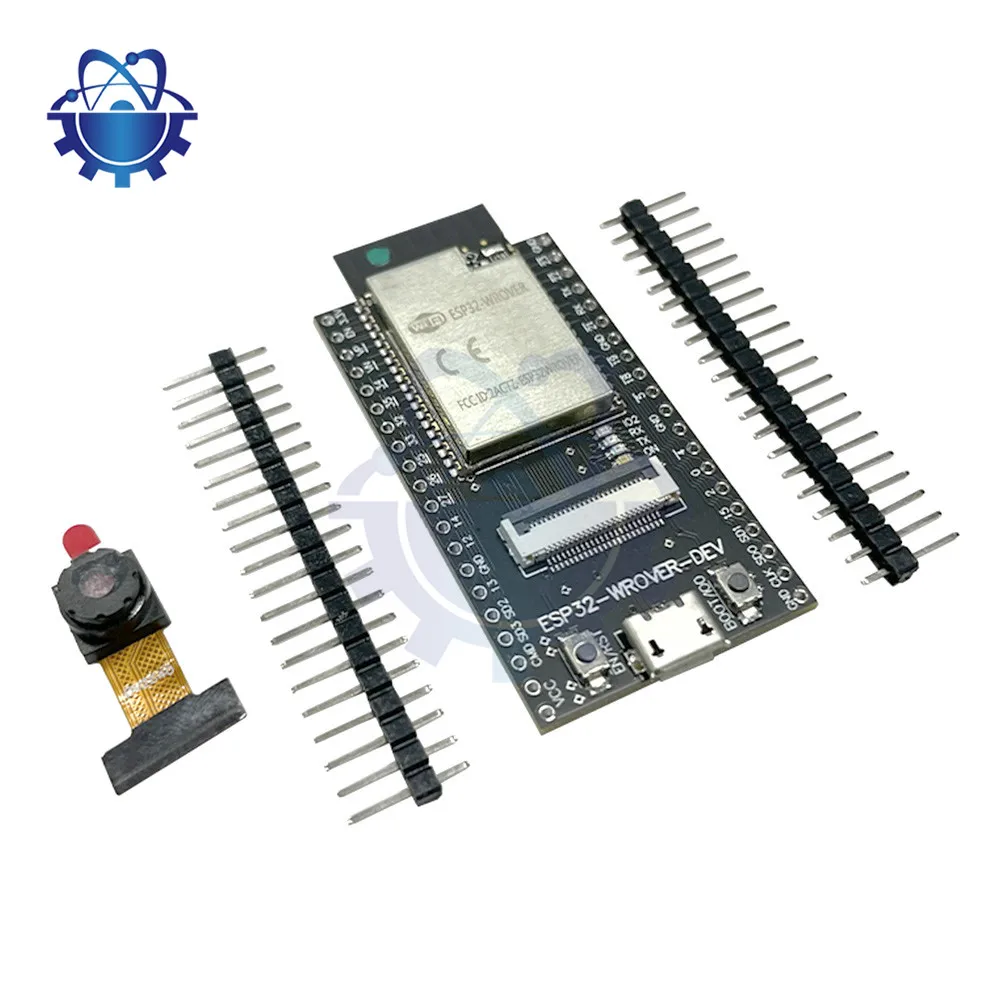 ESP32-WROVER-DEV Development Board with OV2640 Camera Wi-Fi Bluetooth Module 240MHz ESP32-CAM Built-in 4MB FLASH UART Interface