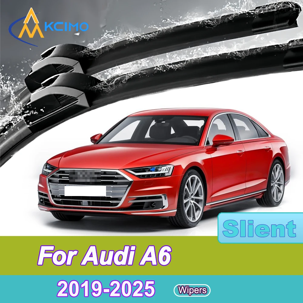 

Premium Silent Beam Wiper Blade For Audi A6 C8 4K 2019-2025 S6 RS6 OEM-Level Fit Windshield Rain Brush Accessories