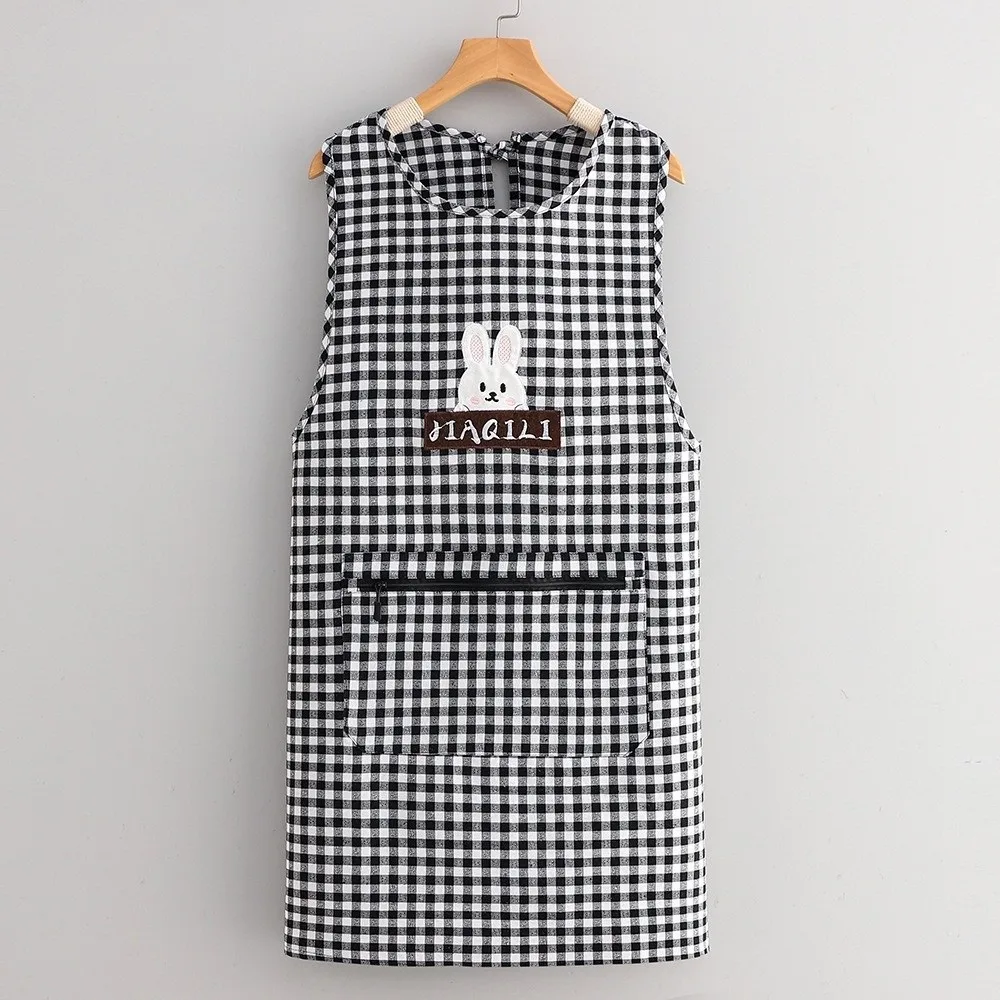 New Breathable Cooking Aprons Wipeable Hands Anti Dirty Sleeveless Apron Vest Style Multipurpose Stain-Resistant Apron Kitchen