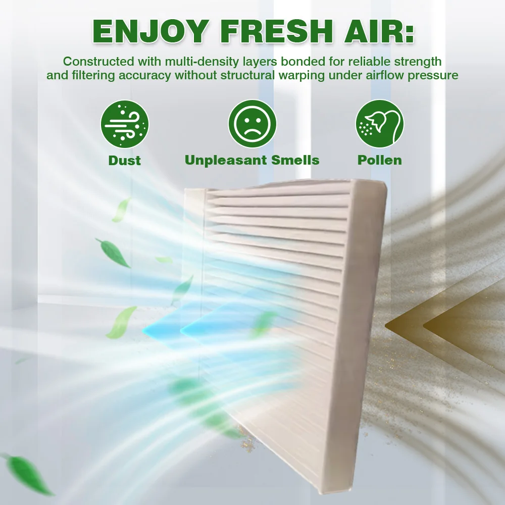 

For BYD Seagull EV 2025 2026 Car Air Conditioning Filter Element Replacement Cabin Air Filter Automotive Accessories