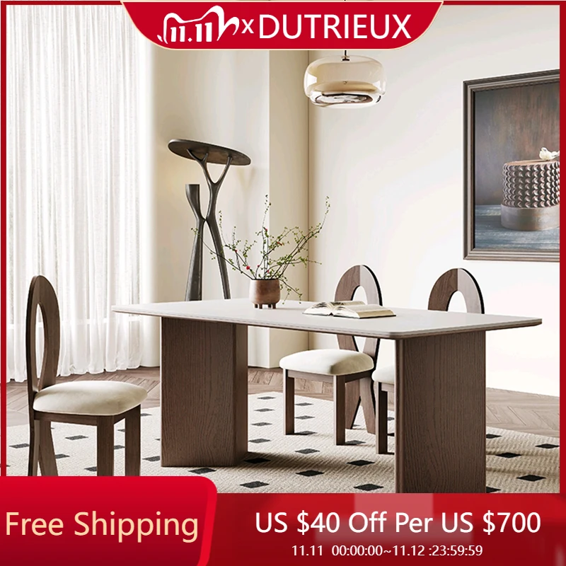 

Living Room Luxury Dining Table Makeup Gaming Computer Extending Mahjong Dining Table Lounge Mesas De Comedor Home Furniture