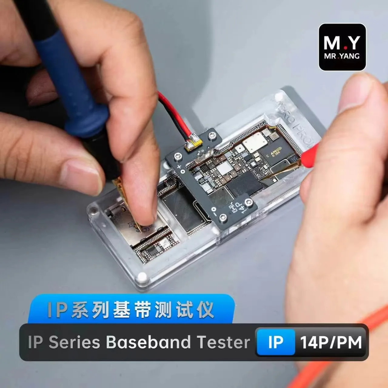 YCS Mr.Y Basisband-Signaltestvorrichtung, Hauptplatinen-Testständer, Prüfspitze für IP12-17, Werkzeuge zur Fehlererkennung und Reparatur von Motherboard-Schaltkreisen – Detail 6