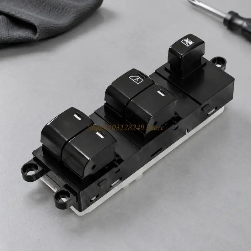 N5KD Electric Window and Lock Button Main Switches for Sunny 2005-2010, 2540095F0A Grouped Four-Door Control Panel with ABS