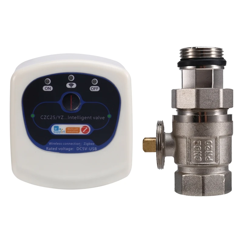 

Home Garden Wifi Smart Water Valve Wireless Controller Automation Shutoff Controller DN25 APP-AD23