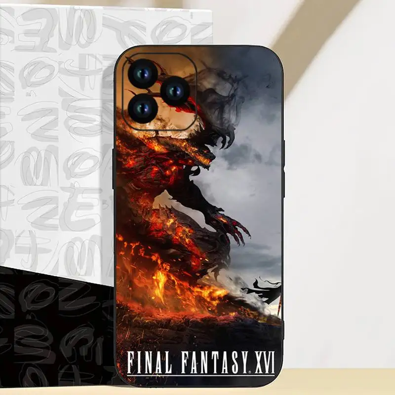 Game Final Fantasy Xvi Phone Case For iPhone 11 12 13 14 Mini Pro XS Max X S Plus XR Shell