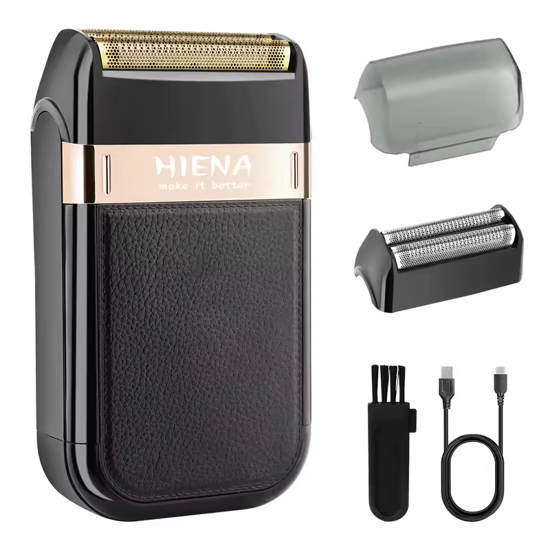 HIENA shaving machine men Electric shaver Hair clipper Rechargeable Metal Housing Pro Electric Shaver For Men Electric home - Image 9