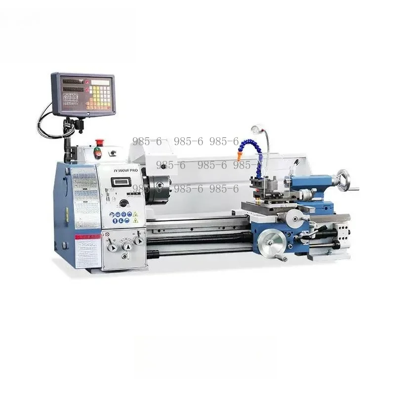 Industrial Grade Small Metal Lathe JY300VF PRO, Mini Bench Lathe Suitable for Home, Hobby & Teaching