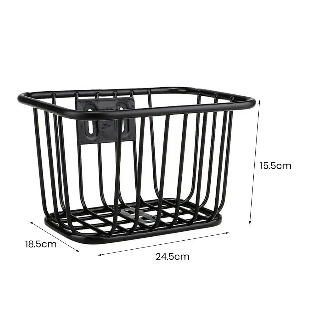 Children Bicycle Basket Durable Children\'s Bicycle Front Basket with Capacity Easy Installation Strong for Kids for Long-lasting