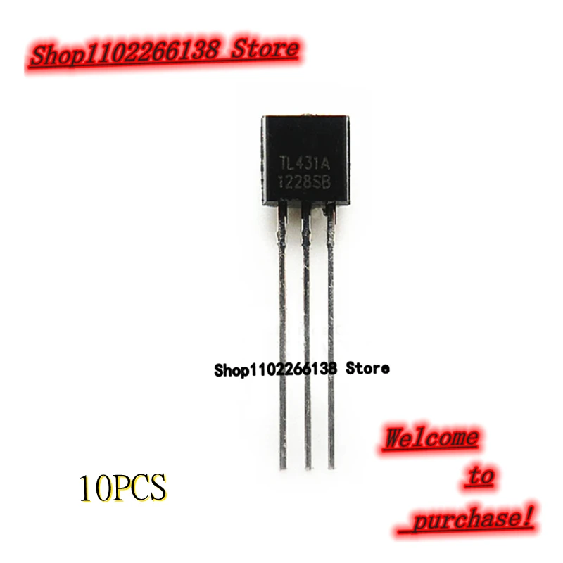 10PCS TL431A TL431 TO-92 Chip IC