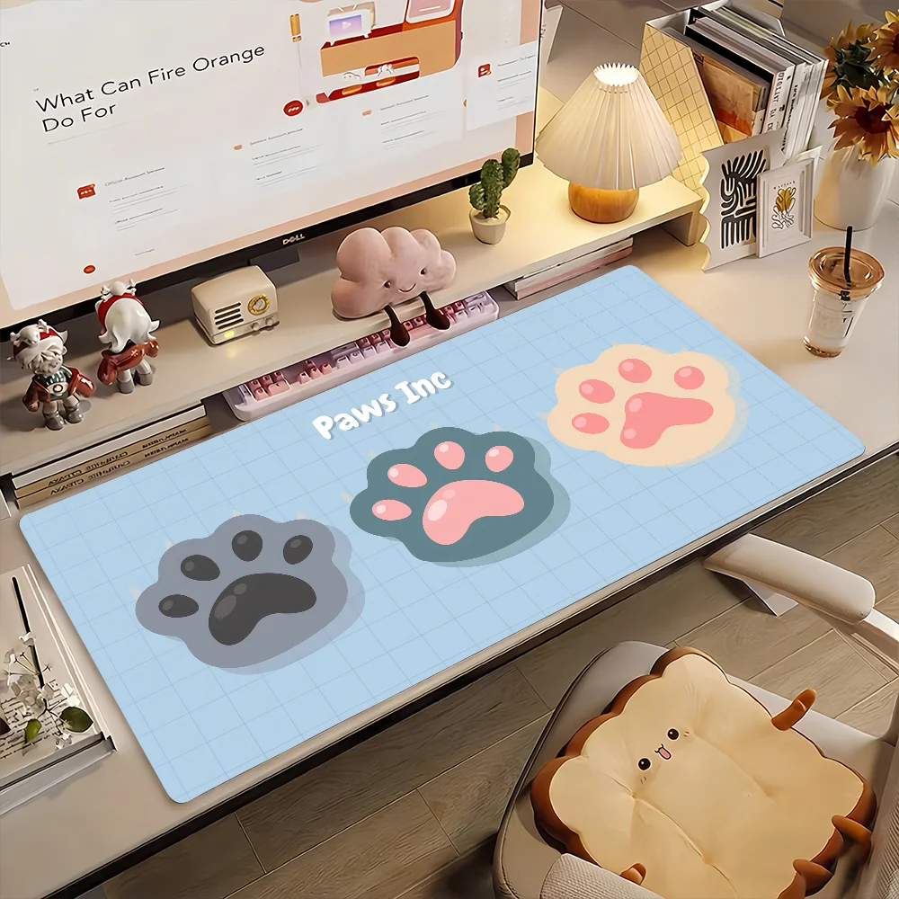Cat Paw Mouse Pad Computer Laptop Rubber Non-slip Mouse Mat Mousepad Gamers Decoracion Desk Mat