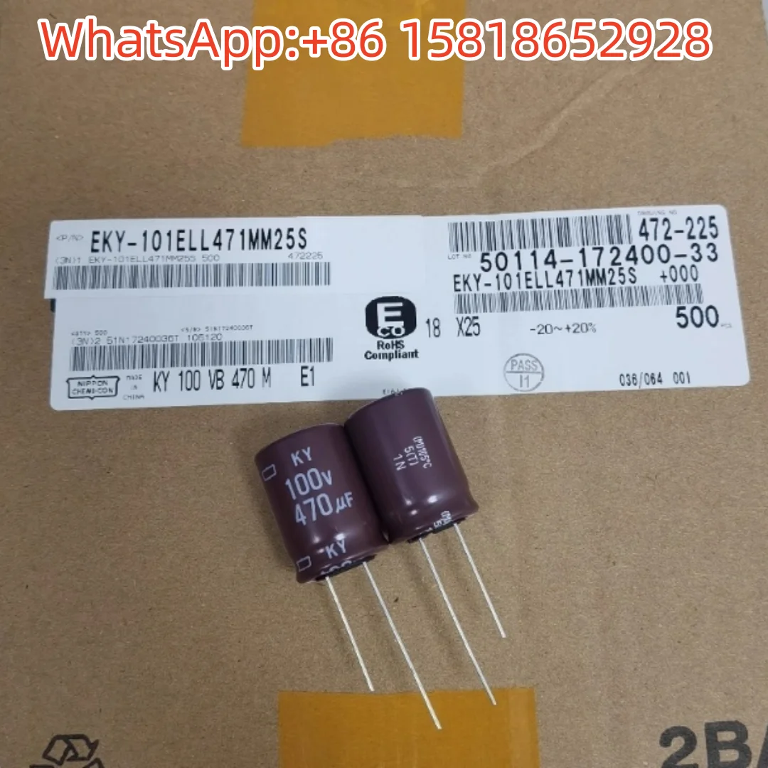 

5pcs 100V470UF 18X25 Japan Black Diamond KY High Frequency Long Life 470UF 100V