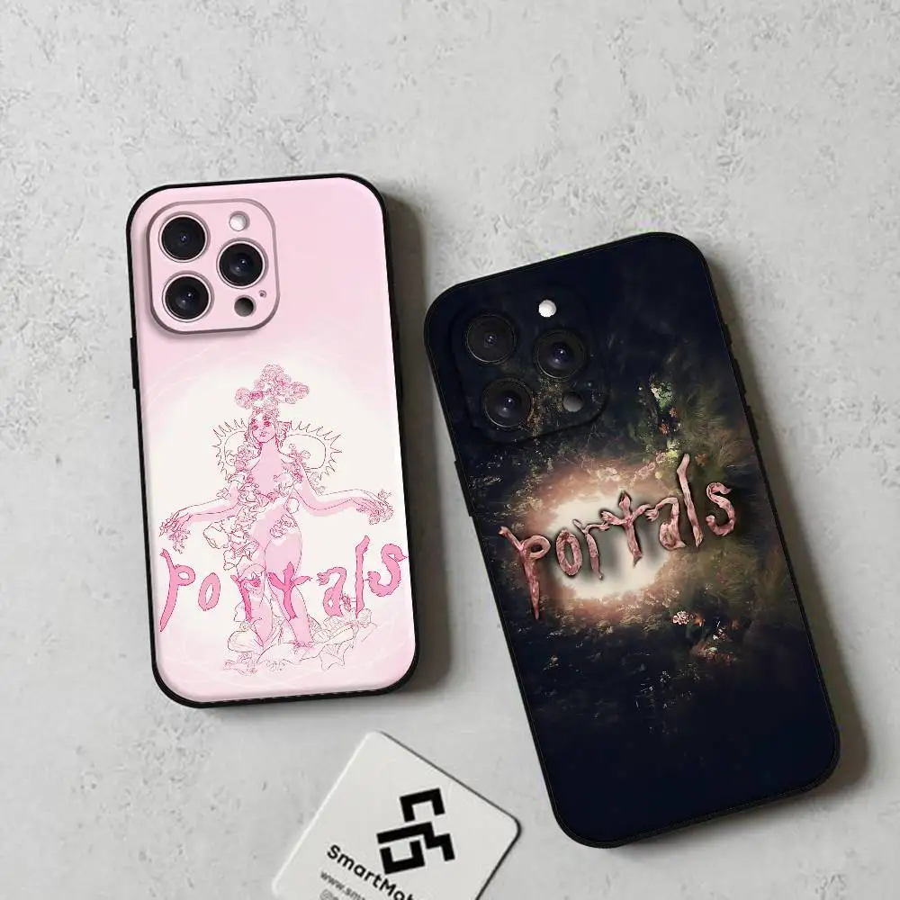 حافظة هاتف Singer Melanie Martinez P-Portals ناعمة من مادة TPU صديقة للبشرة لهاتف IPhone 17/16/15/14/13/12/11 Series: PRO، MAX، PLUS، Mini