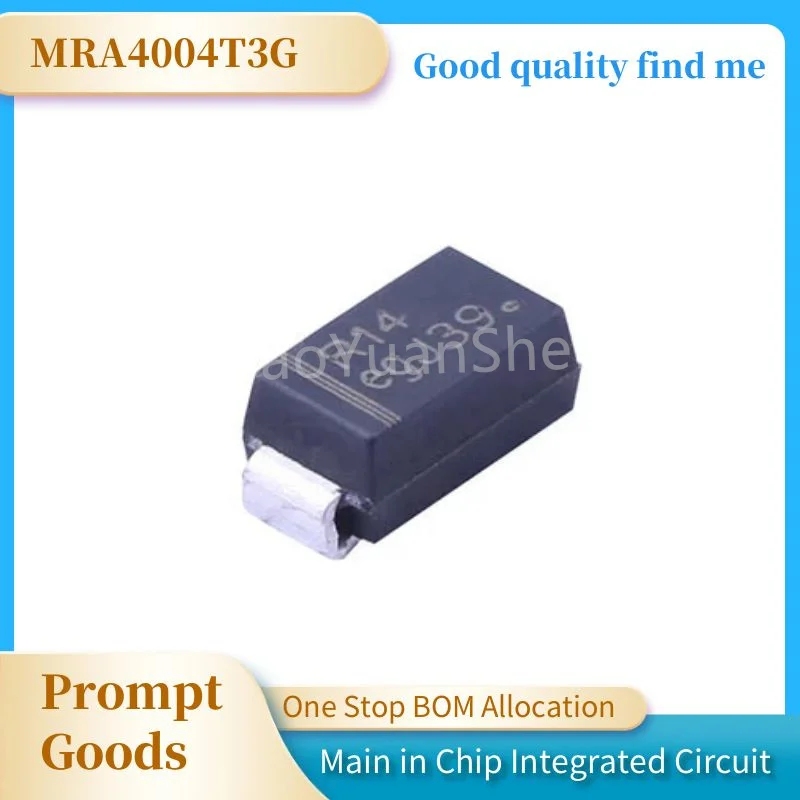 MRA4004T3G chip SMA DO-214AC screen printing R141A 400V rectifier diode original genuine