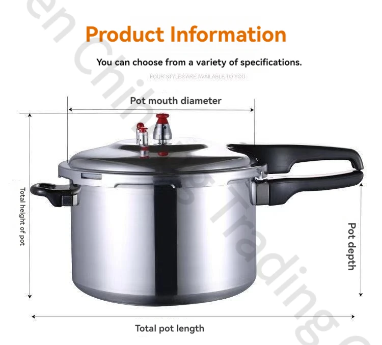 Mini Pressure Cooker For Cooking Household Gas Induction Cooker General Fast Pot Explosion-Proof Multicooker With Pressure