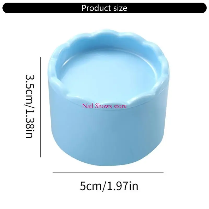 E0BC – nettoyeur professionnel brosses à ongles organisateur stylos scintillants, avec couvercle anti-poussière, pour