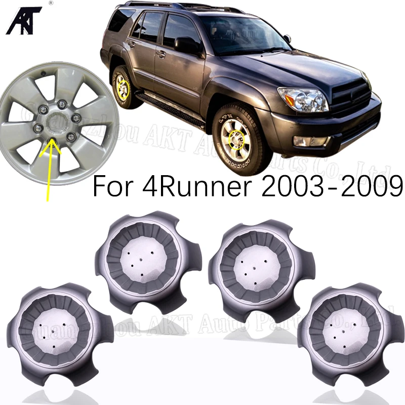 4pcs Wheel Center Cap for Toyota 4Runner 2003-2009 Hub cover WHEEL RIM CENTER CAPS 42603-35800