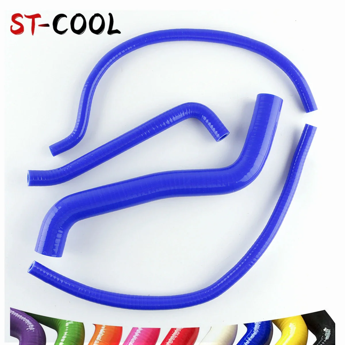 

FOR SUZUKI GSX-R 750 600 GSXR600 GSX R750 2008-2009 Silicone Radiator Hoses Tubes Kit Piping 4Pcs 10 Colors