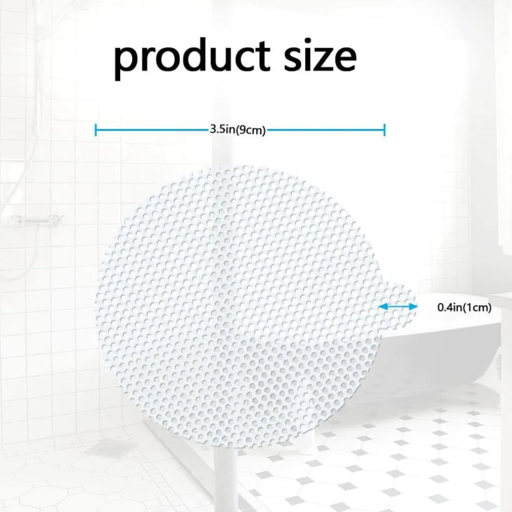 12pcs Waterproof Floor Drain Sticker Removable Shower Drain Hair Catcher Mesh Self Adhesive Sticker for Bathroom Kitchen