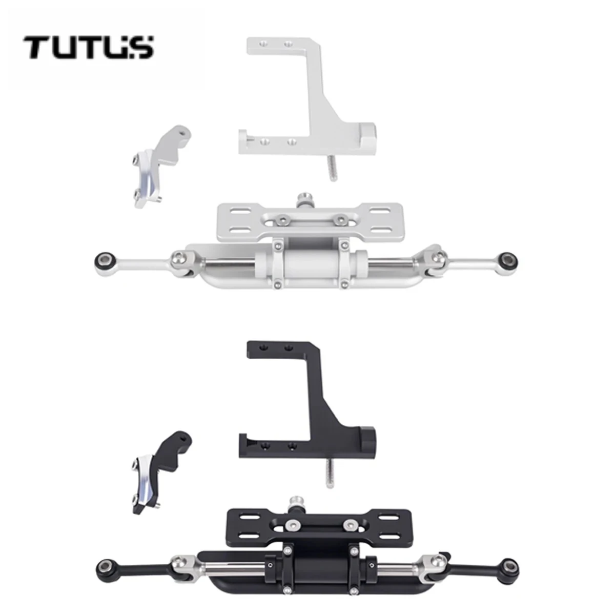 cale Hydraulic Steering Link 1Set Aluminium Servo Mount for 1/10 RC Crawler Vanquish VS4 10 Phoenix F10 Portal Axle Upgrade