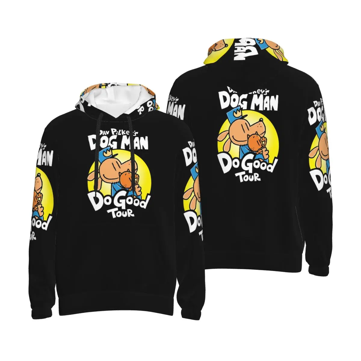 

Толстовки с капюшоном Dog Man Do Good Tour, пуловер в стиле хип-хоп, осень-зима, мужская и женская толстовка, топы с длинными рукавами