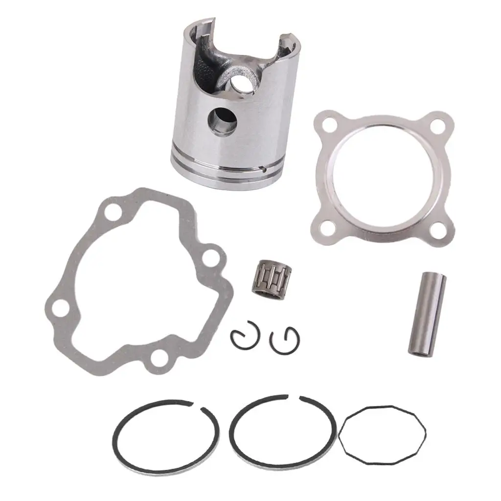 Piston Kit for Ring Circlip Gasket Wrist Pin Bearing for PW50 PW 50 image 5