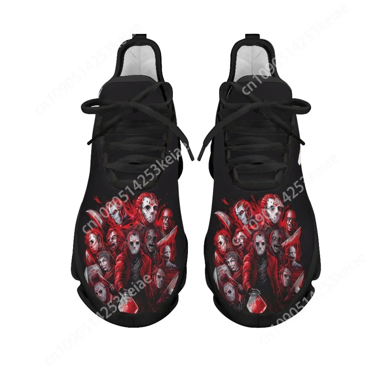 Custom Made Horror Movie Character Sneakers Jason / Michael Myers / Freddy Krueger / Chuck Air Cushion Shoes Halloween Tennis