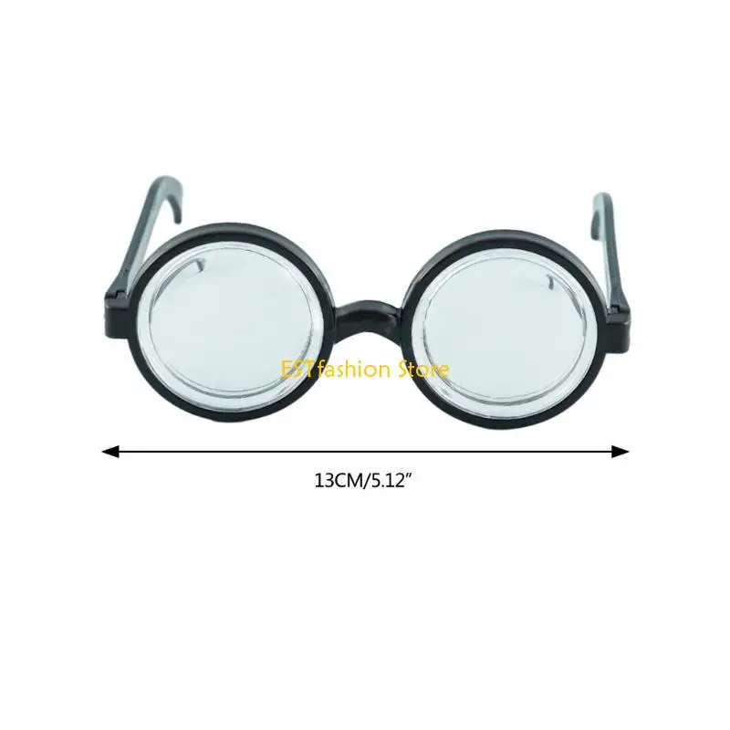 Y5GC Funny Eyeglasses Cosplay Party Costume Accessories for Kids Boys Girls Halloween