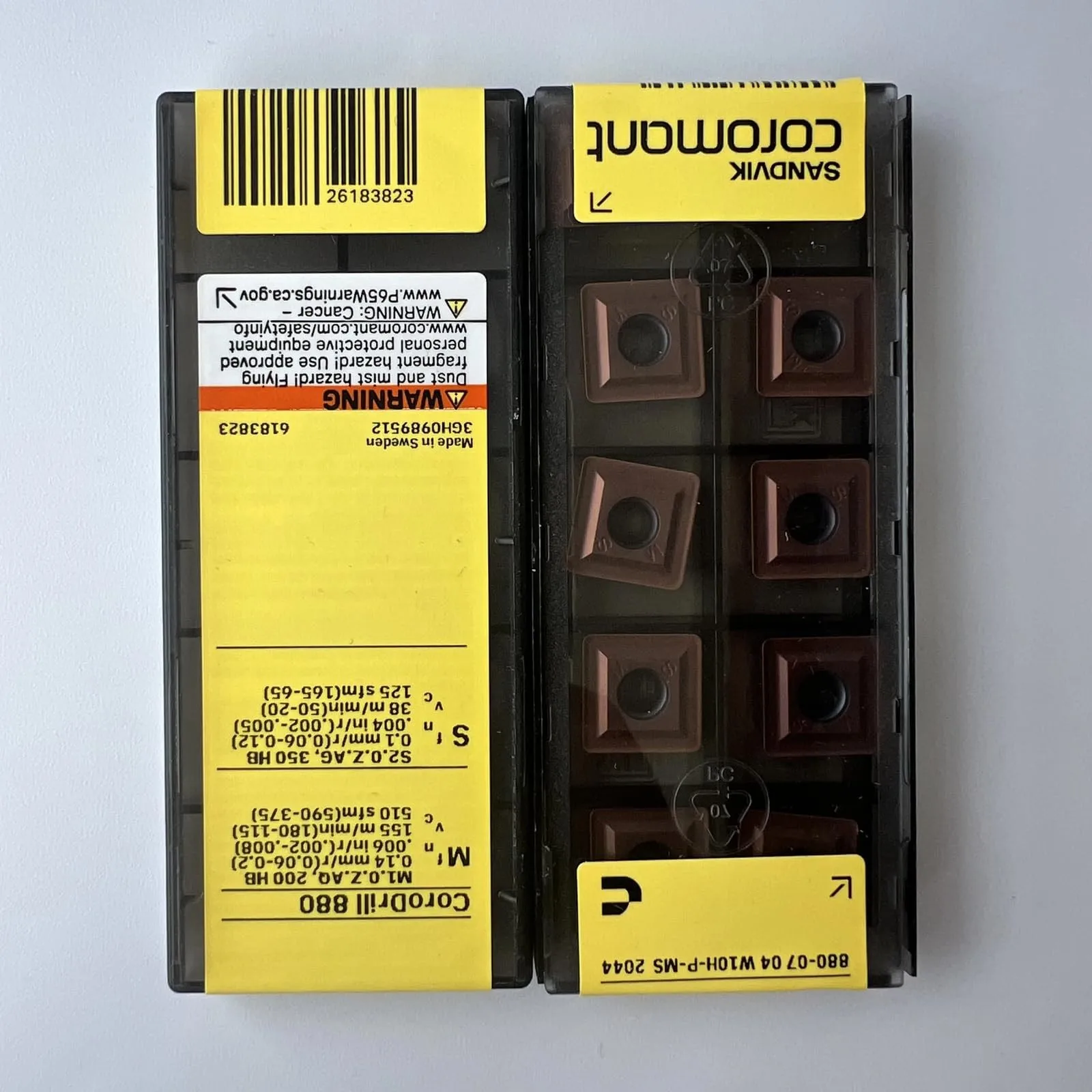 

Оригинальный SANDVIK/880-0704W10H-P-MS 2044/лезвие с ЧПУ из твердого сплава, 10 шт.