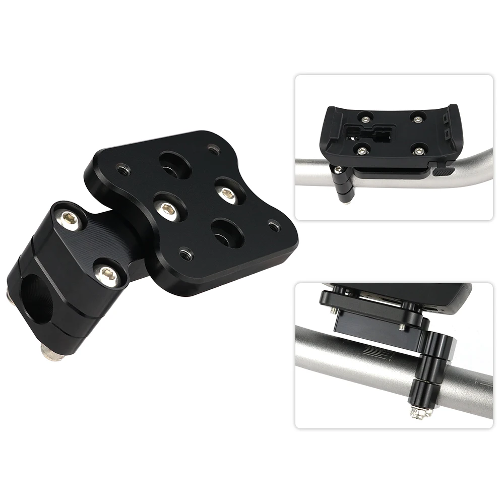 Fit For Kawasaki KLR650 2022 up KLR 650 Motorcycle Navigation Bracket Phone GPS Holder Clamp 14MM Bar Mount