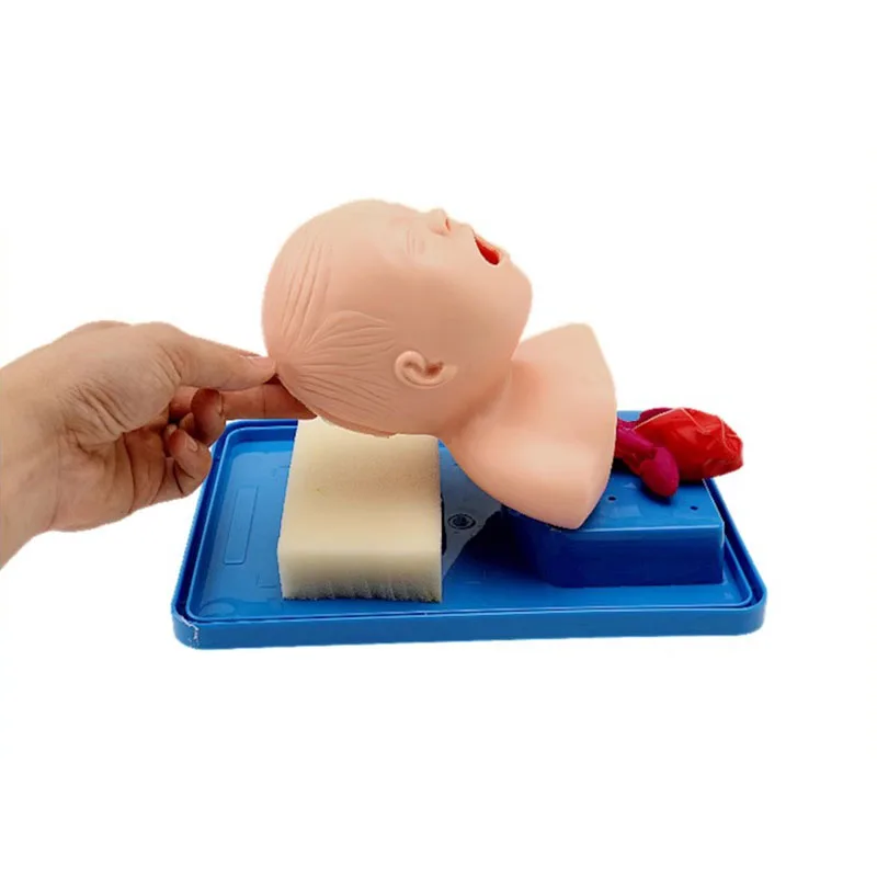 Neonatal Infant Tracheal Intubation Model Simulator Newborn Tracheal Intubation Training Mannequin