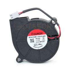 Sunon-3D Impressora de refrigeração Turbo Fan, 5015, DC 24V, 0.41A, rolamento de esferas duplo, ventilador centrífugo, EF50152B1-1C01C-A99